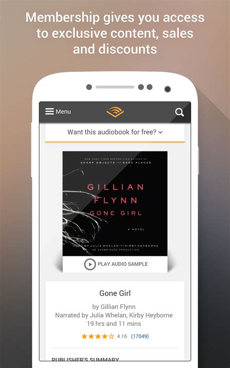 Amazon has been talking with producers. Amazon.com: Audible for Android: Appstore for Android