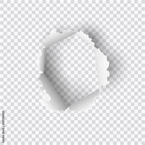 Ragged Hole Paper Vector Torn Paper For Scrapbook Web And Print