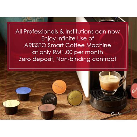 November 24, 2017 be first to comment. Arissto Coffee Maker + 20 Capsules