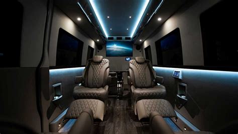 This Ultra Luxurious Mercedes Sprinter Van Is Armored And Has An Office