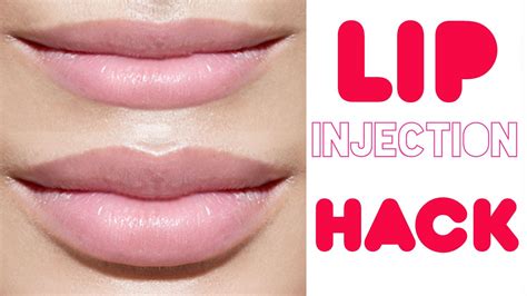 Fake Lip Injection Hack Lip Injections Fake Lips Lip Plumper