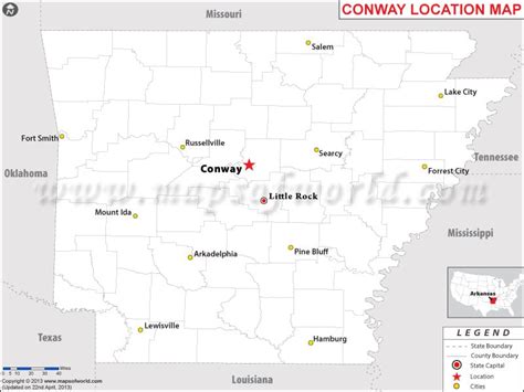 Where Is Conway Arkansas
