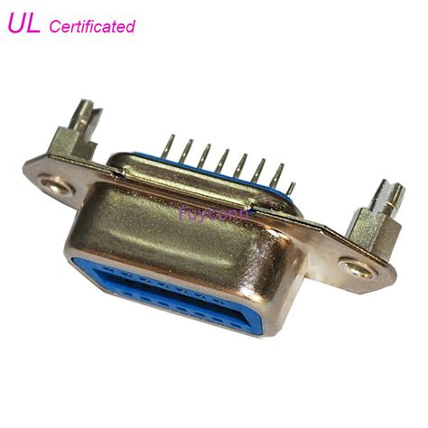57 Cn Series Champ 14 Pin Centronic Female Connector Straight Angle Pcb