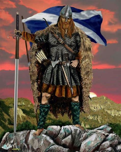 William Wallace Scottish Warrior Viking Warrior Celtic Warriors