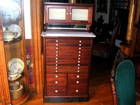 Are you looking for old dental cabinets for sale? antique mahogany dental cabinet american cabinet co ...