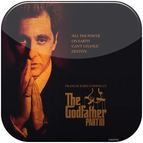 All the power on earth can't change destiny - The Godfather Part 3 png image