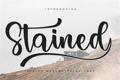 Stained Font By Yanstudio · Creative Fabrica