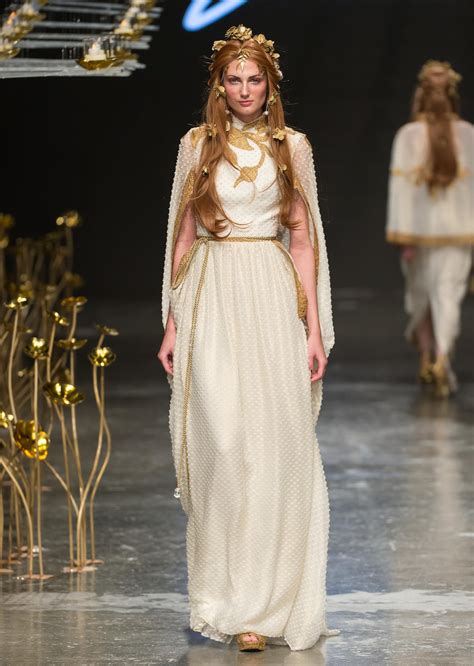 Greek Goddess Outfit Costume Stage Dress Headwear And Waist Belt Set 1