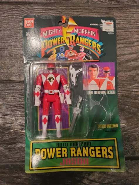 Mighty Morphin Power Rangers Red Ranger Jason Figurine Bandai