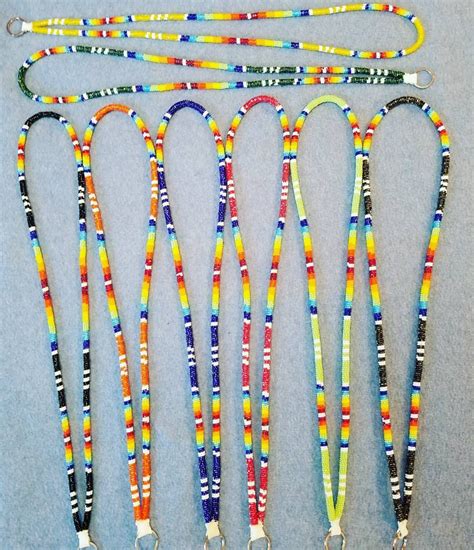 Available Lanyards 55 Plus Shipping Beaded Lanyards Beaded