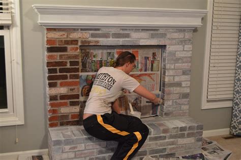 Learn how to paint brick, including which types of paint to use. Pin on fireplace
