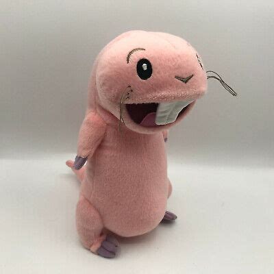 Disney Kim Possible Rufus Pink Naked Mole Rat Plush Disney Store My