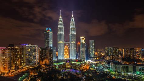 Cityscape Kuala Lumpur Malaysia Petronas Towers Hd Wallpapers