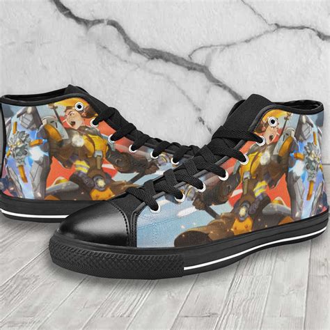 overwatch shoes overwatch brigitte shoes custom shoes etsy