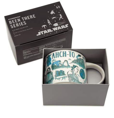 Disney Starbucks Been There Star Wars Ahch To Ceramic Coffee Mug New