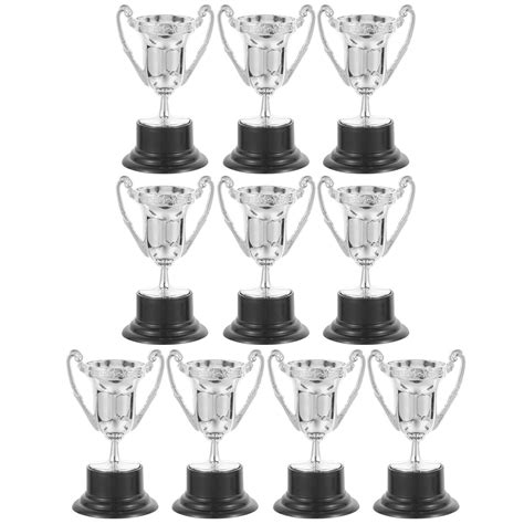 Trophies For Kids 10pcs Award Trophy Cups Mini Awards Trophies Plastic