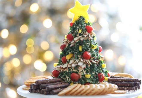 #christmas #cheese #tree #appetizer #recipe. 14 Christmas-Themed Appetizers for Your Wedding Reception