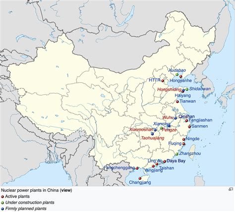 A Brief History Of The Chinese Nuclear Industry Ist Institute Of