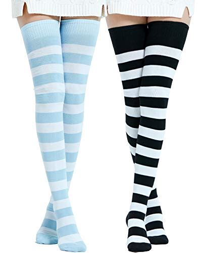 What Is Reddit S Opinion Of Kayhoma Extra Long Cotton Stripe Thigh High