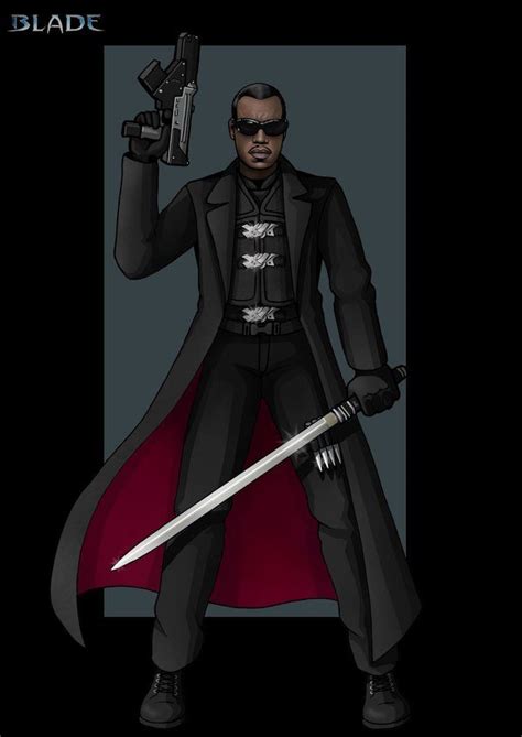 Blade Commission By Nightwing1975 On Deviantart Blade Marvel
