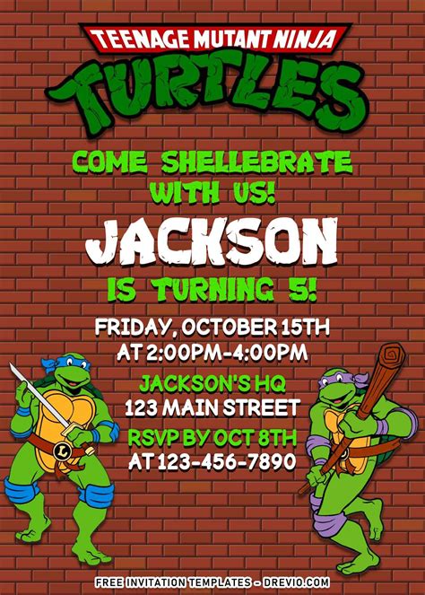 Tmnt Birthday Party Ideas Mutant Ninja Turtles Party Ninja Turtles