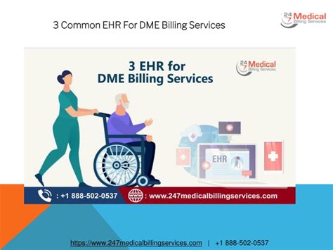 Ppt 3 Common Ehr For Dme Billing Services Powerpoint Presentation