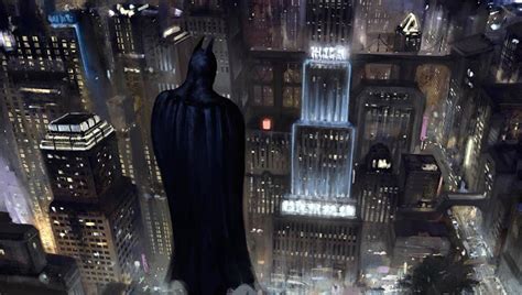 Image Result For Batman Looking Over Gotham Batman Arkham Knight