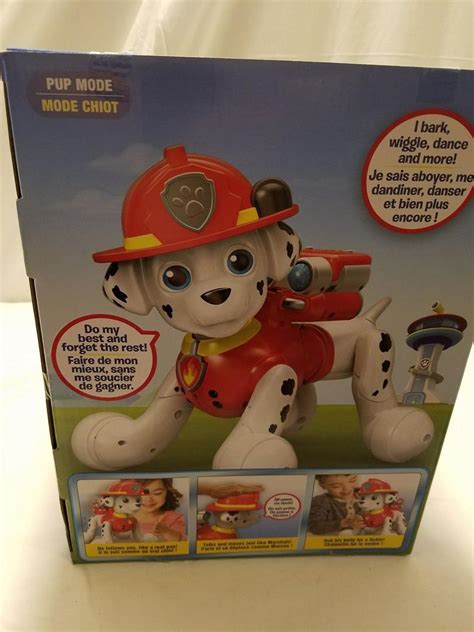 Paw Patrol Zoomer Marshall Interactive Pup With Missions Sounds