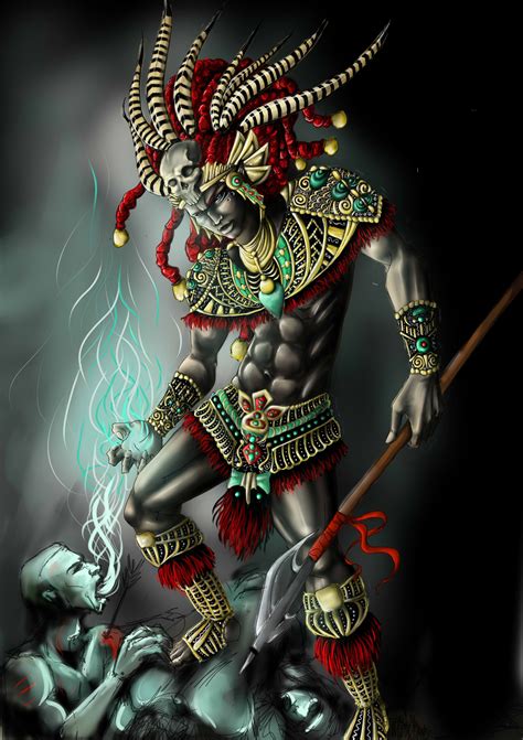 Aztec Warrior By Xeniita D Ae P Aztec Warrior Aztec