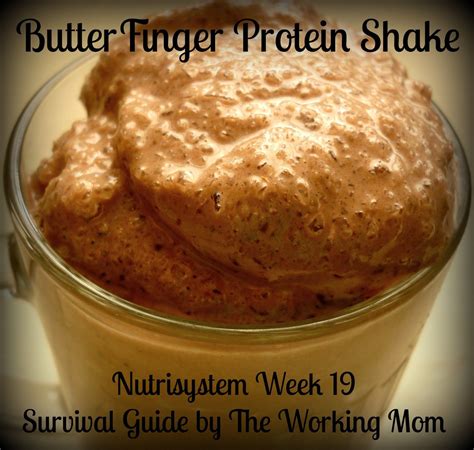 Nutrisystem Week 19 Protein Shake Recipes Guide For Moms Nutrisystem Recipes Protein Shake