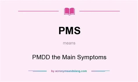 What Does Pms Stand For In Medical Terms Definition Of Pms By Medical