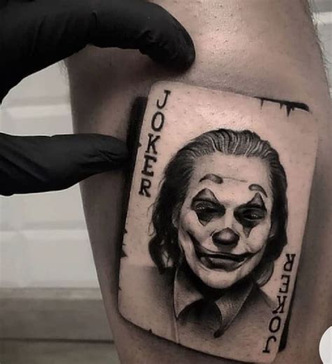 Tumblr Joker Face Tattoo Joker Tattoo Design Joker Card Tattoo