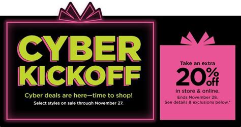 The Deals Dont Stop Shop Kohls Cyber Monday Steals Starting Tomorrow