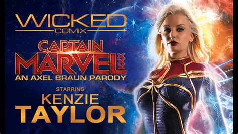 Captain Marvel Xxx Axel Braun Parody ExPornToons