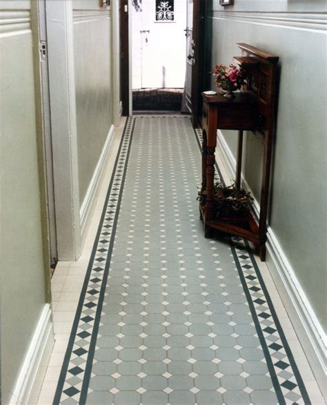 Victorianedwardiannorwood Tile Hallway By Winckelmans Traditional