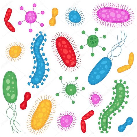 Dibujos De Bacterias