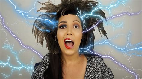 Electric Shock Makeup Challenge My Boyfriend Shocks Me Youtube