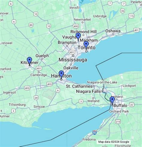 Map Of South Western Ontario Verjaardag Vrouw 2020