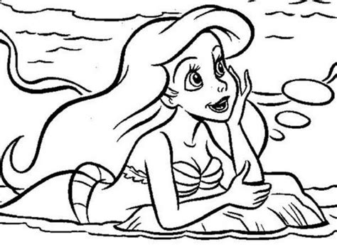 La Sirenita Pel Culas De Animaci N Dibujos Para Colorear E