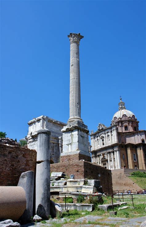 Columna Romana De Trajano Cn Tower Statue Of Liberty Building