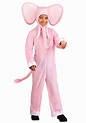 Disfraz de elefante rosa para niños Multicolor