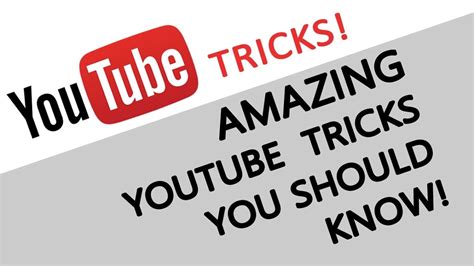 Secret Youtube Tricks You Should Know Best Youtube Tricks 2017 Youtube