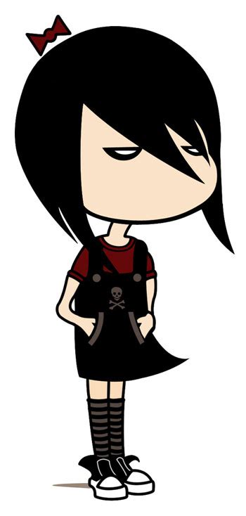 Cute Emo Cliparts Add Some Edge To Your Designs
