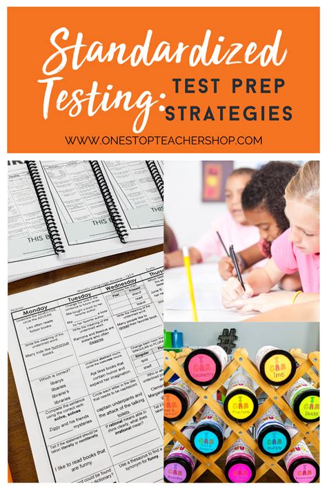 Standardized Testing Test Prep Strategies One Stop Teacher Shop