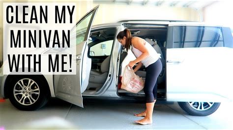 Clean My Minivan With Me Mom Of 5 Youtube