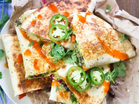 And in mexico, you'll find most quesadillas filled with oaxaca, a stringy mexican cheese. Loaded Avocado Quesadillas - Connoisseurus Veg
