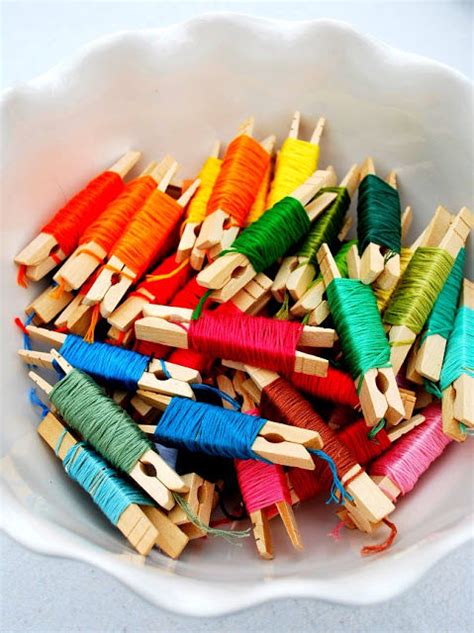 Different Ways To Organize Embroidery Floss