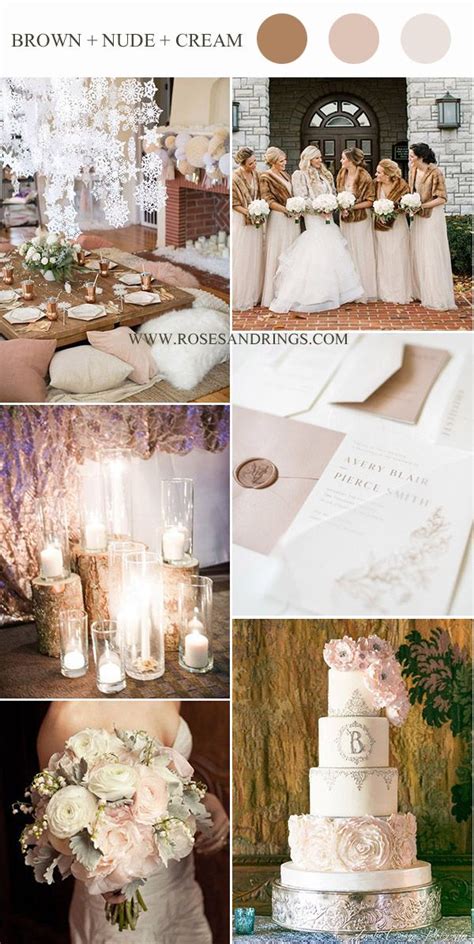 Top 10 Winter Wedding Color Palettes For 2024 Winter Wedding Colors