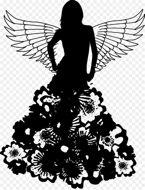 Free Female Angel Silhouette Download Free Female Angel Silhouette Png