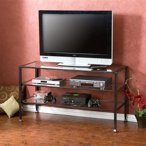 Glass And Metal Tv Stands Ideas On Foter